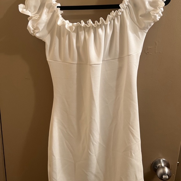 White Missguided Dress Size Large - Picture 2 of 2